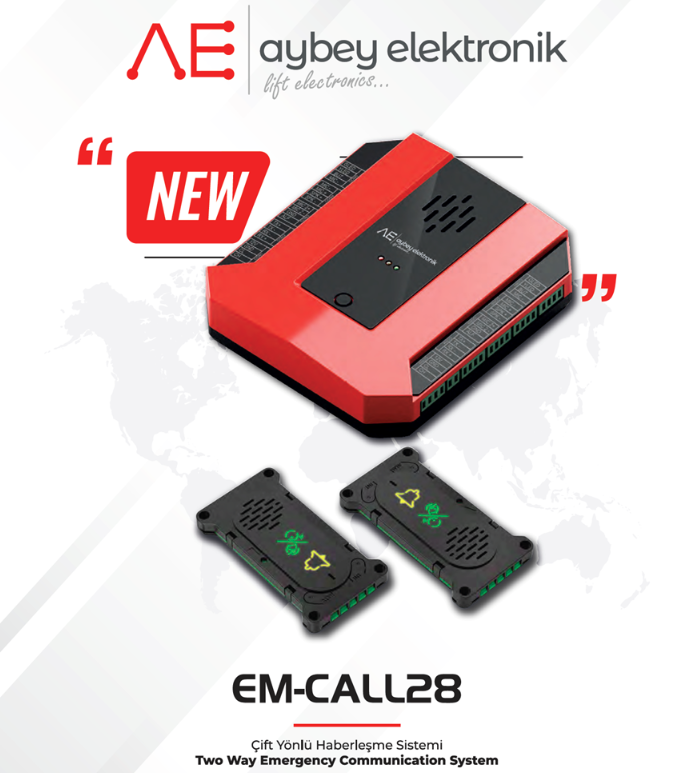 Asansör çift yönlü haberleşme sistemi EN 81-28