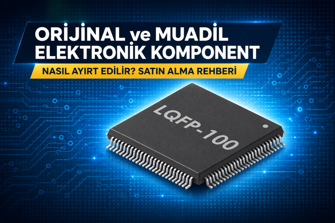 Orijinal ve Muadil Elektronik Komponent Nasıl Ayırt Edilir?