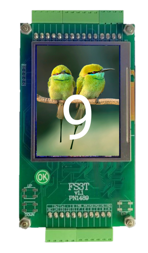 TFT 3.5 INCH GÖSTERGE MODÜLÜ HS CAN-SERİ