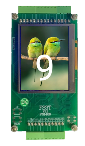 TFT 3.5 INCH GÖSTERGE MODÜLÜ HS CAN-SERİ