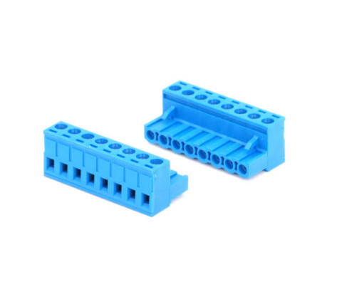 TERM BLOCK PLUG 5.08MM 8P STR BLUE  [ZB2EDGK-5.08-8P]