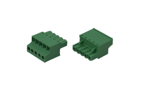 TERM BLOCK PLUG 5.08MM 5P 180/180 GREEN