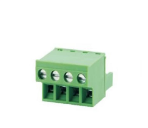 TERM BLOCK PLUG 5.08MM 4P 180/180 GREEN