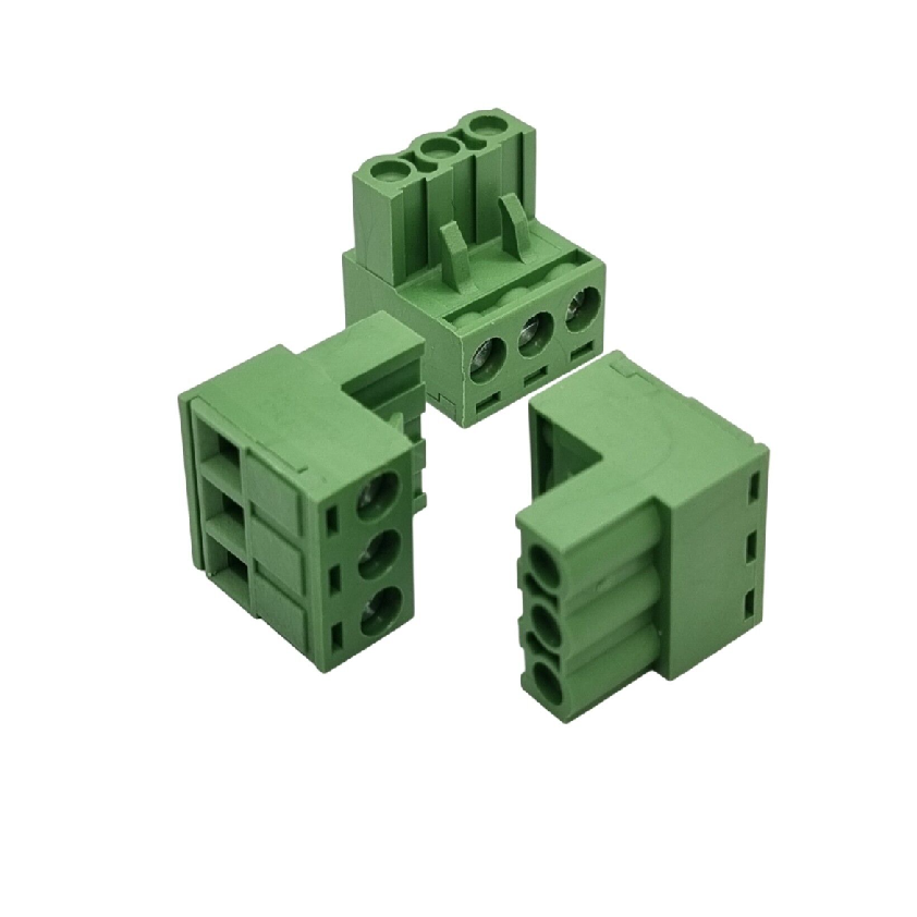 TERM BLOCK PLUG 5.08MM 3P STR GREEN