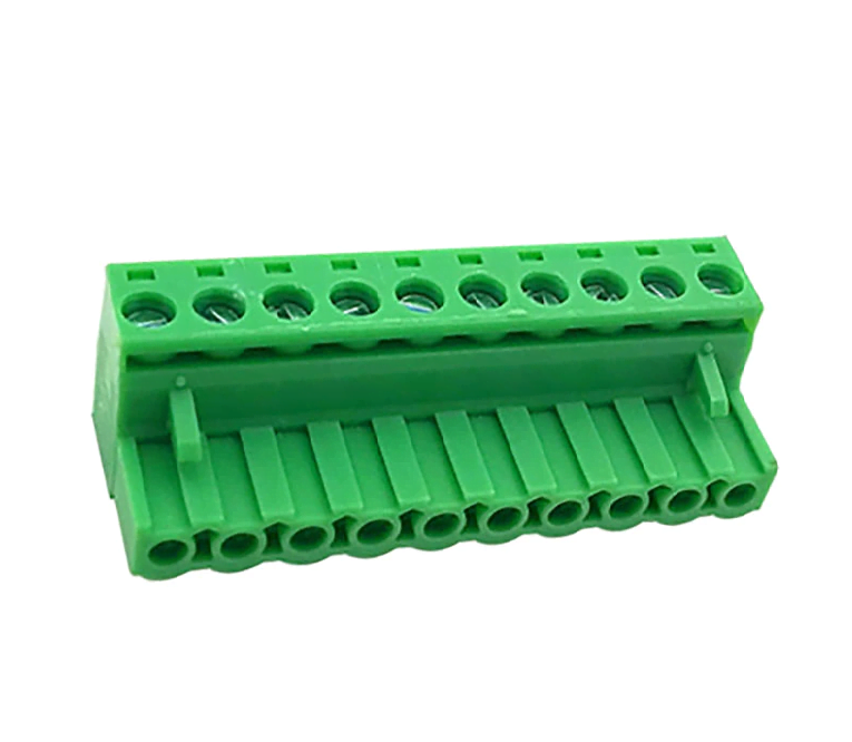 TERM BLOCK PLUG 5.08MM 12P STR GREEN
