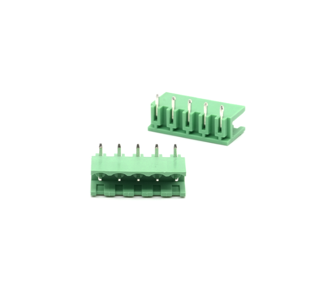 TERM BLOCK MALE 5.08MM 5P 90 2SIDE GREEN
