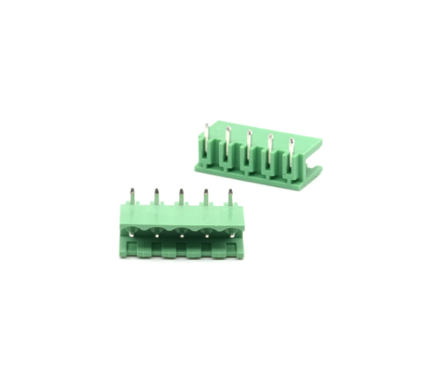 TERM BLOCK MALE 5.08MM 5P 90 2SIDE GREEN