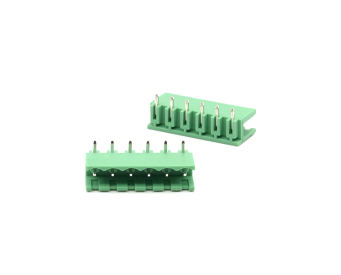 TERM BLOCK MALE 5.08MM 6P 90 2SIDE GREEN