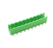 TERM BLOCK MALE 5.08MM 10P 90 2SIDE GREEN