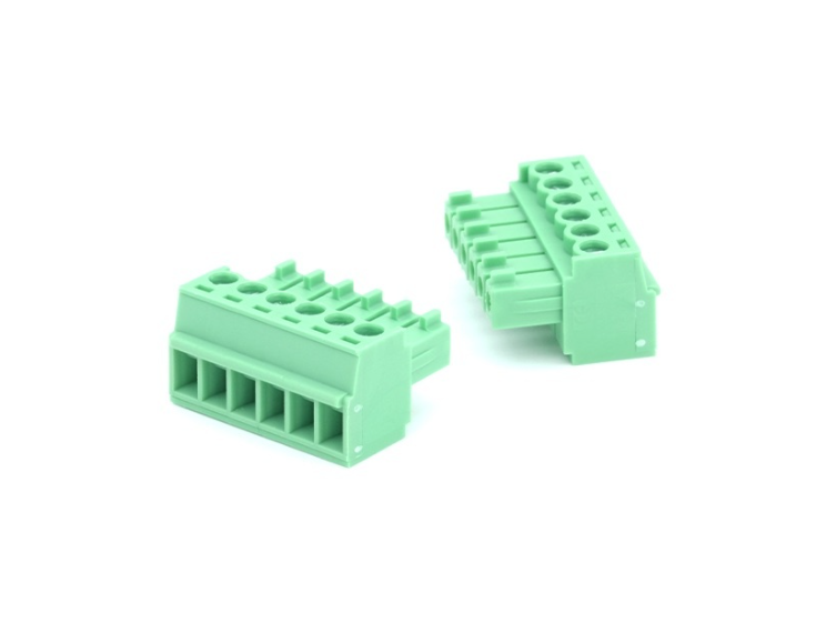 TERM BLOCK PLUG 3.81MM 6P STR GREEN