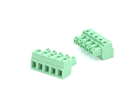 TERM BLOCK PLUG 3.81MM 5P STR GREEN