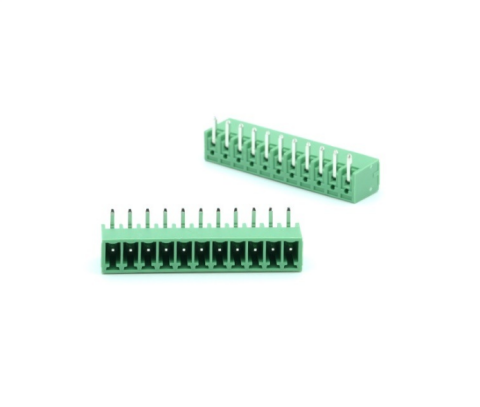 TERM BLOCK MALE 3.81MM 11P 90 4SIDE GREEN
