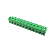 TERM BLOCK PLUG 7.62MM 12P STR GREEN