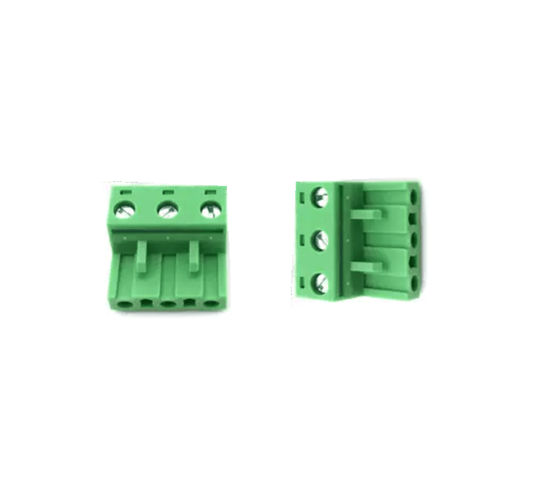 TERM BLOCK PLUG 7.62MM 3P STR GREEN