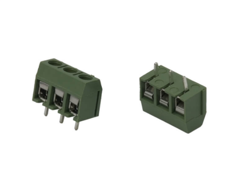 TERM BLOCK WB 10MM 5.08MM 3P 180° GREEN