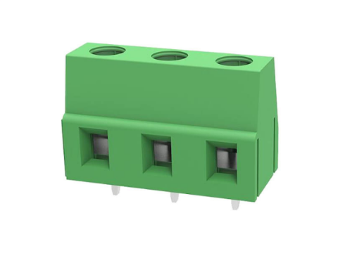 TERM BLOCK WB 14.3MM 7.50MM 3P 180° GREEN