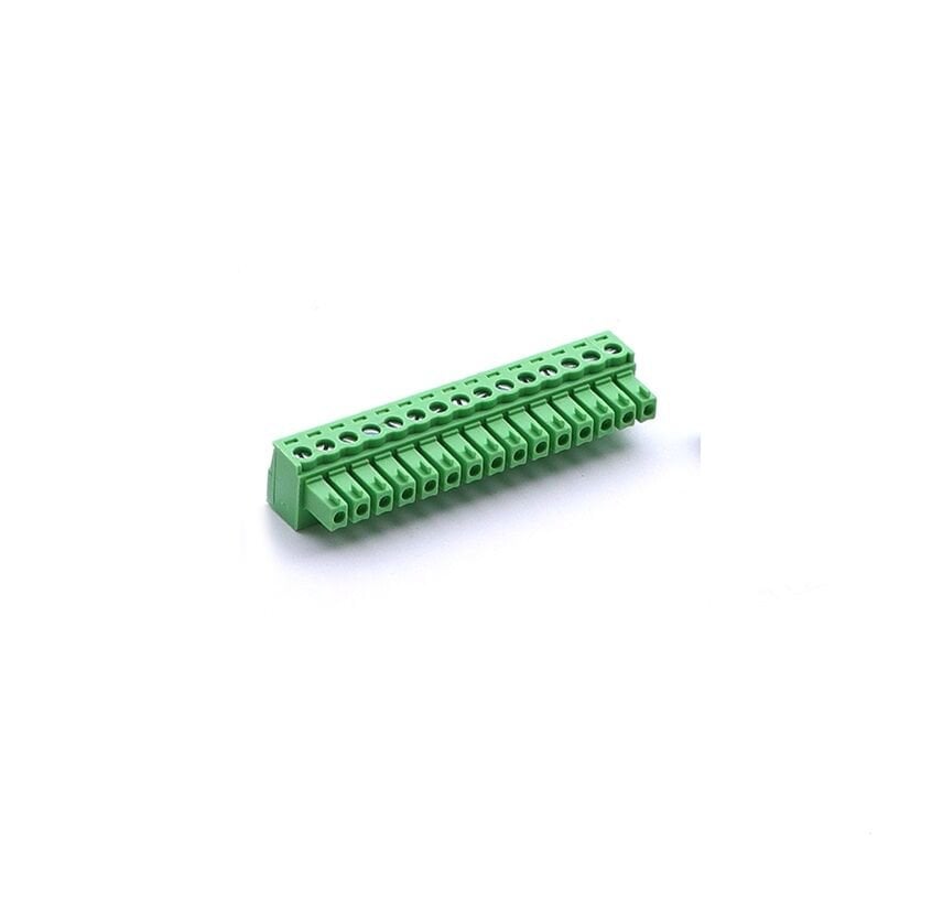 Term. Block 3.81mm 15P Female Green STR [ KF2EDGK ]