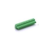Term. Block 3.81mm 15P Female Green STR [ KF2EDGK ]