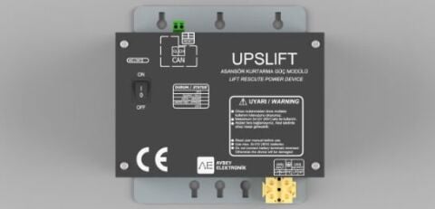 Asansör Kurtarma Güç Modülü 1000VA | Dişlisiz ve EN81-1 Redüktörlü UPS Sistemi