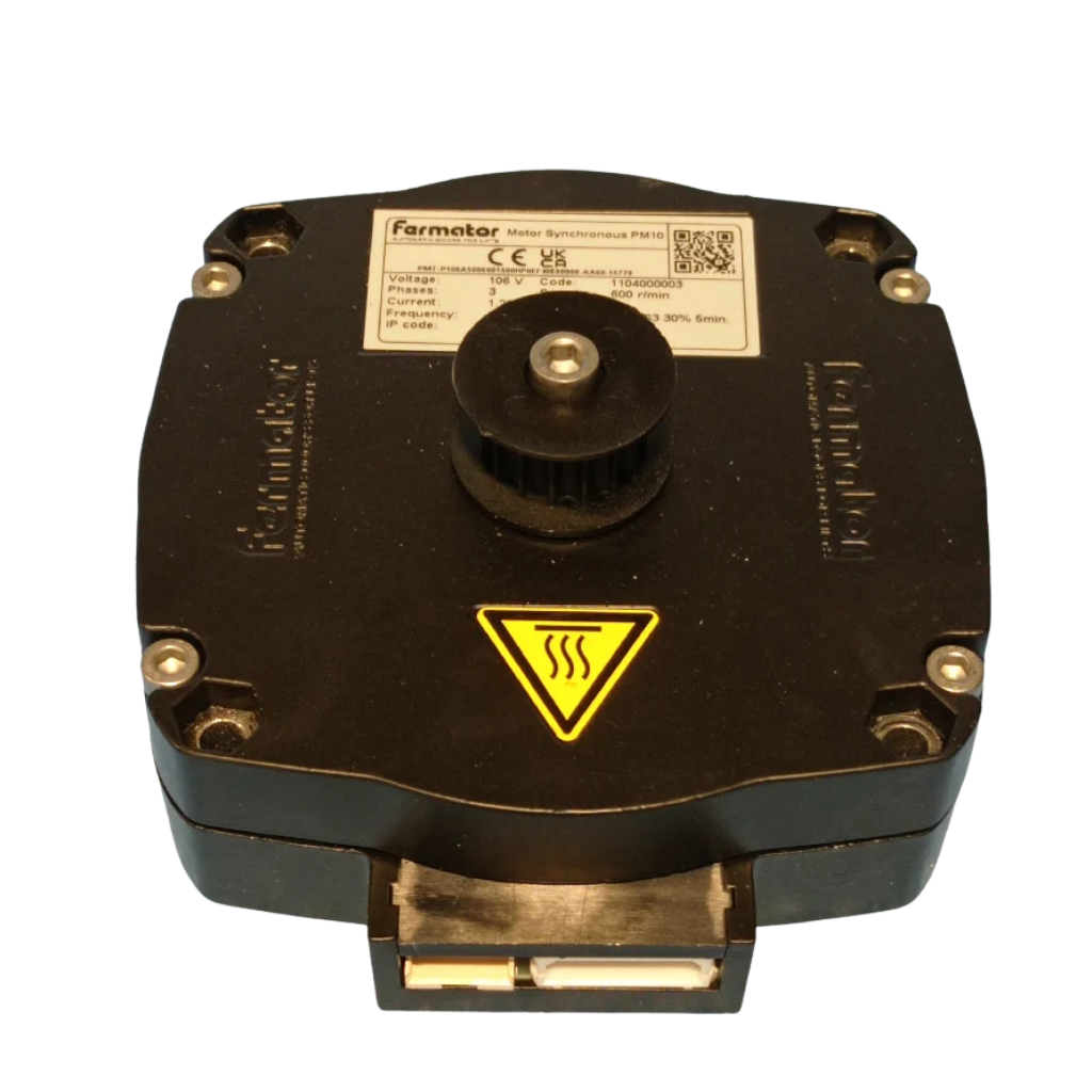 PM VVVF Motor Komple | Asansör Kapı Motoru