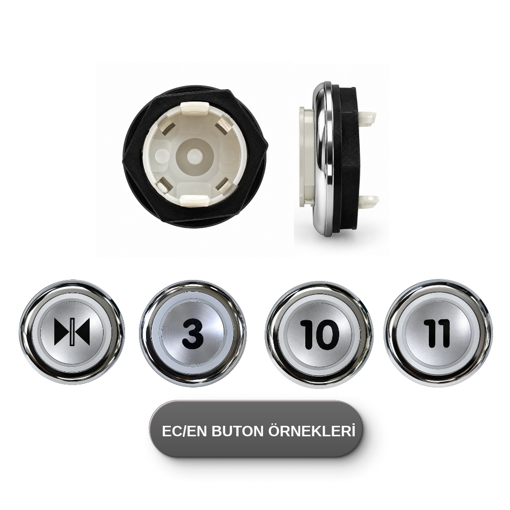 EC BUTON PLASTİK TAKIMI R-BUTON