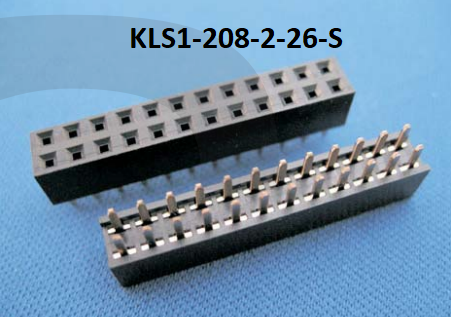 KLS1-208-26-S  2X13P 2.54mm 8.40mm Konnektör