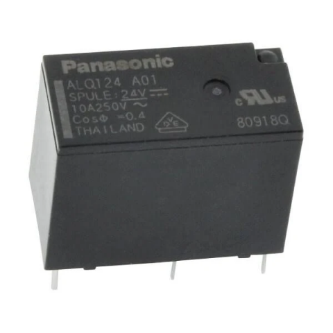 ALQ124A01 Güç Rölesi, 1 Form A 24VDC, 10A / 250VAC