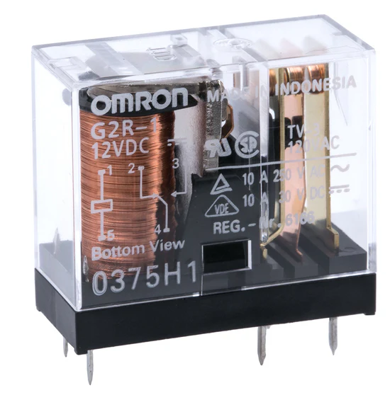 G2R-1 DC12 RELAY POWER 12VDC 10A/250VAC 1-FORM-C