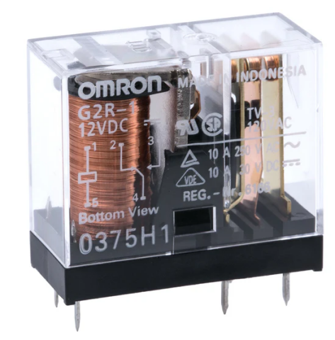 G2R-1 DC12 Güç Rölesi, 1 Form C, 12VDC, 10A / 250VAC