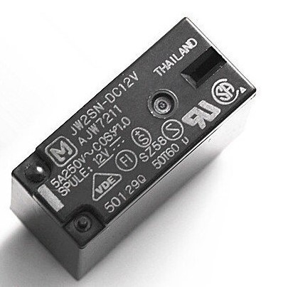 JW2SN-DC12V RELAY POWER 12VDC 5A/250VAC 2-FORM-C