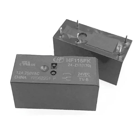 HF115FK/24-Z1T RELAY POWER 24VDC 10A/250VAC 1-FORM-C