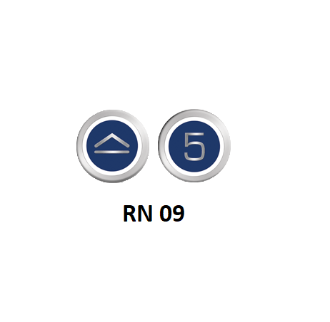 RN Serisi Butonlar RN 09 Mavi