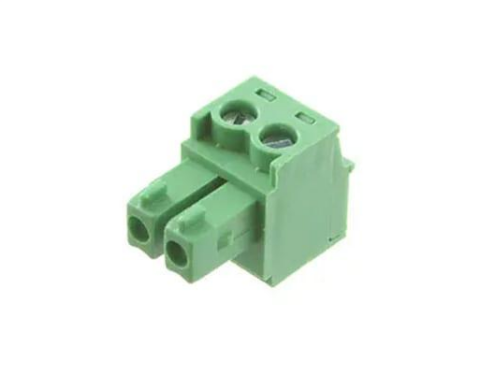 TERM BLOCK PLUG 3.81MM 2P STR GREEN
