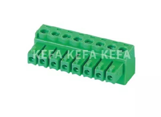 Term. Block 3.81mm 8P Female Green STR