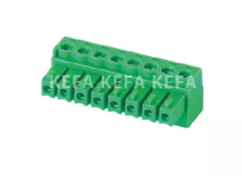 TERM BLOCK PLUG 3.81MM 8P STR GREEN