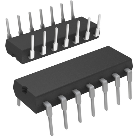 IC LOGIC GATE NAND DIP-14 74HC00N,652