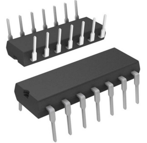 74LS00 DIP-14 Invertör ve Kapı Entegresi