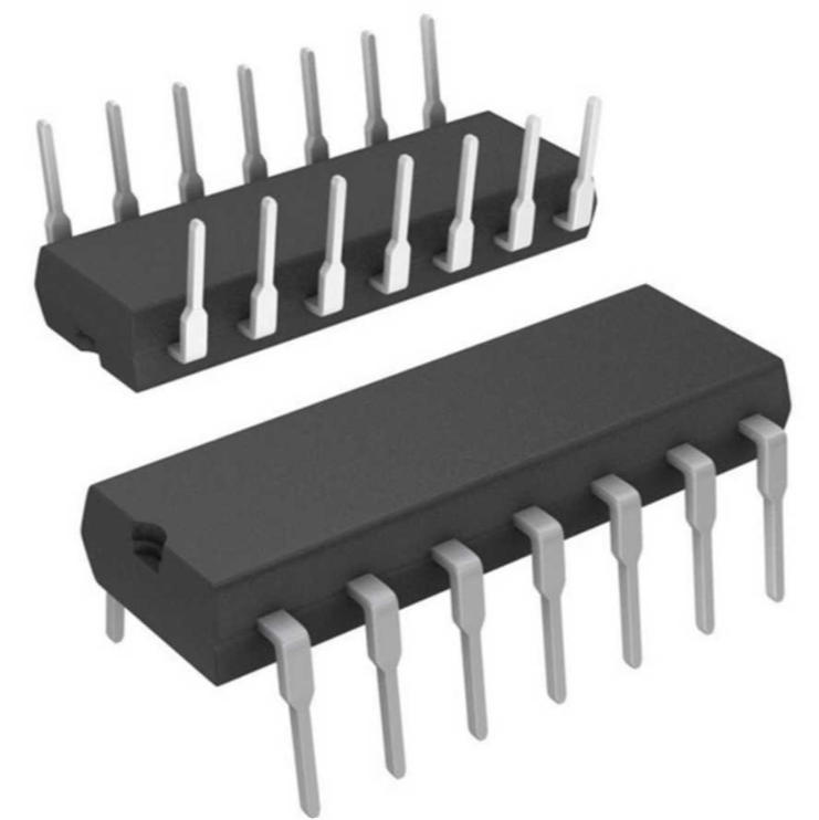 74LS04 DIP-14 Invertör ve Kapı Entegresi