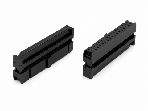 L-KLS1-204-34-B IDC Konnektör 34 Pin (2x17) Dişi 2.54mm Siyah