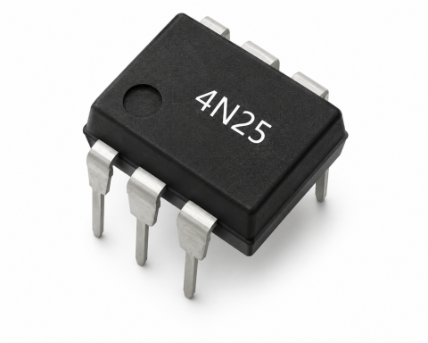4N25 Optokuplör DIP-6 2.5kV Fototransistör Optoizolatör