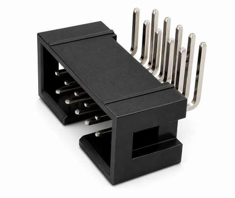 L-KLS1-202-10-R-B 2x5 Pin 2.54mm  Box Header Konnektör