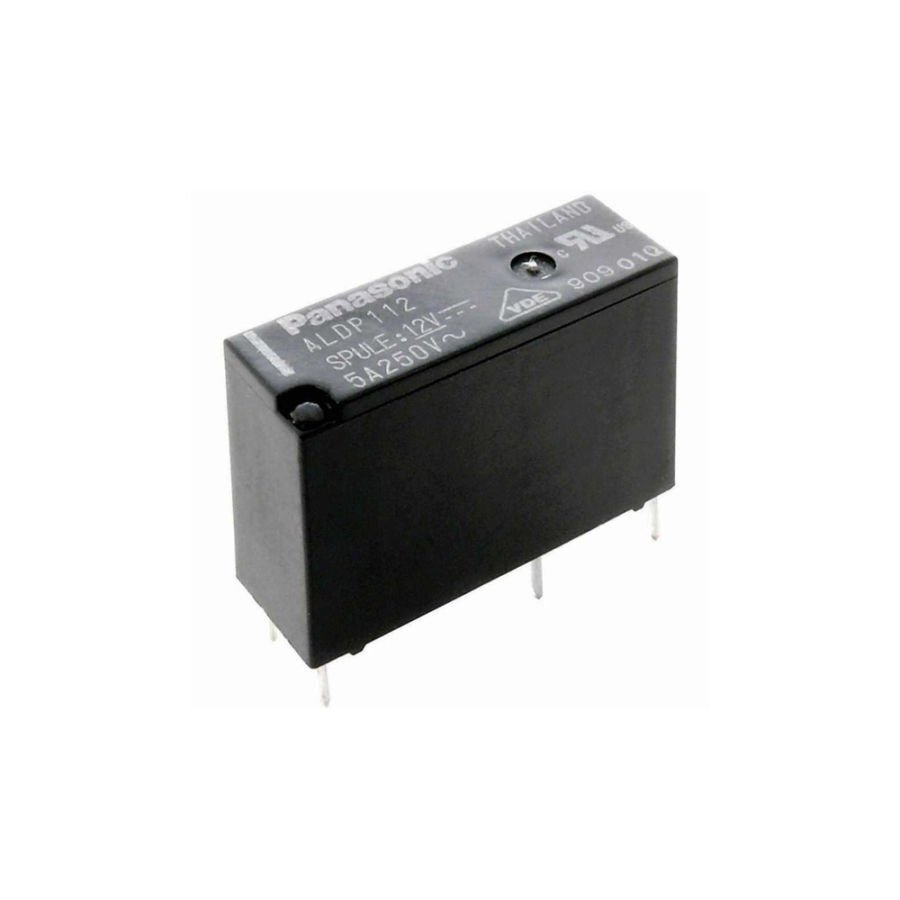ALDP112W RELAY POWER 12V 5A/250VAC 1-FORM-A SLIM  Röle