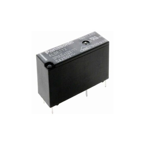ALDP112W RELAY POWER 12V 5A/250VAC 1-FORM-A SLIM  Röle
