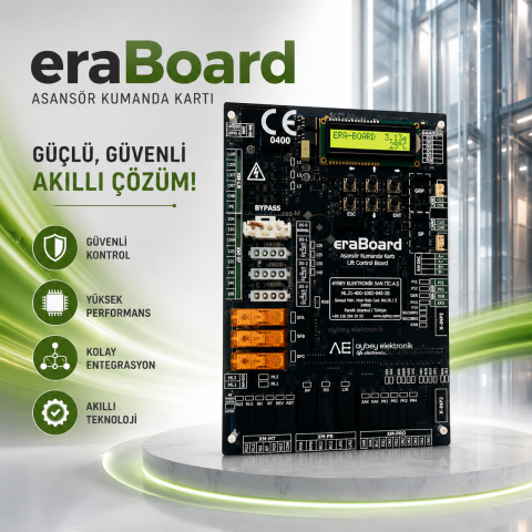 EN81-20/50 ERA-Board Asansör Kumanda Kart Seti